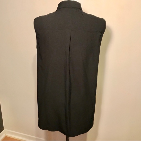 Merona Black Button Up Blouse Size XXL - Picture 4 of 5